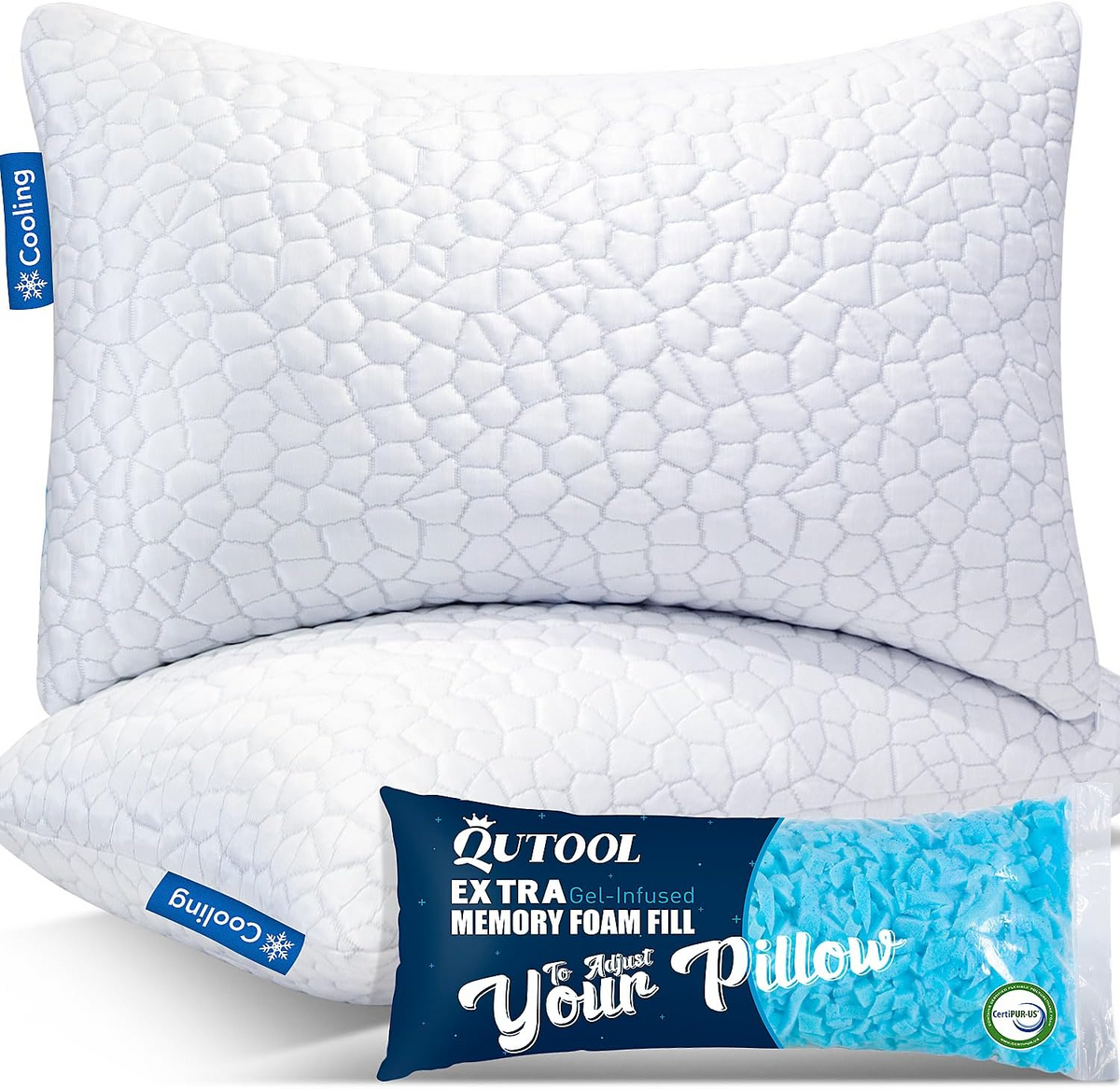 Cooling Lumbar Pillow for Sleeping